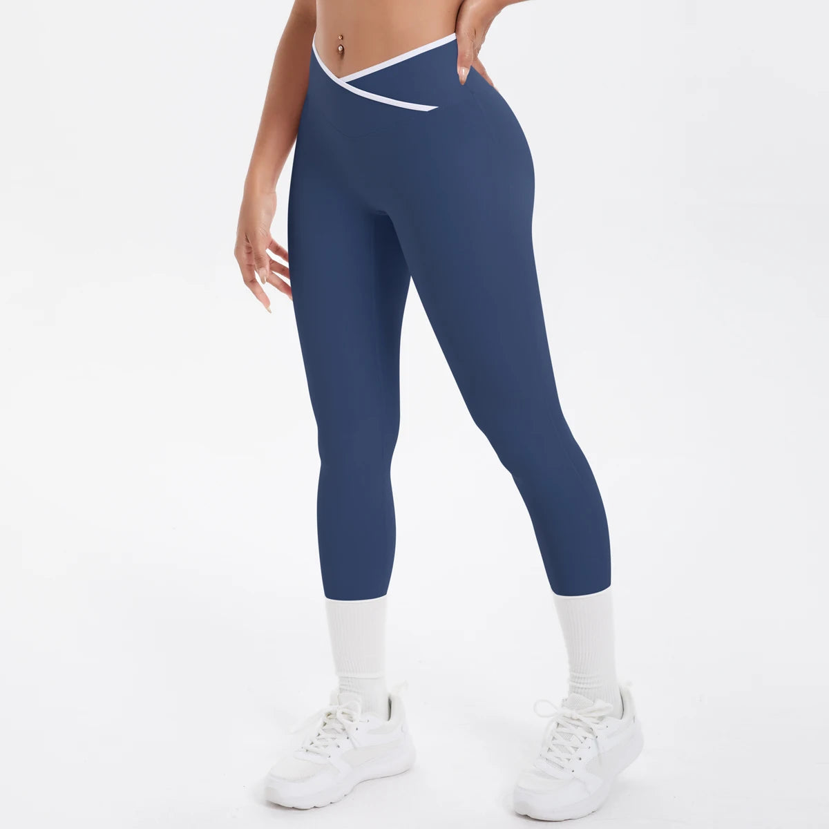 Women Cross High Waisted Sports Suit Breathable Fitness Running Workout Yoga Set Casual Pilates Sportwear Leggings