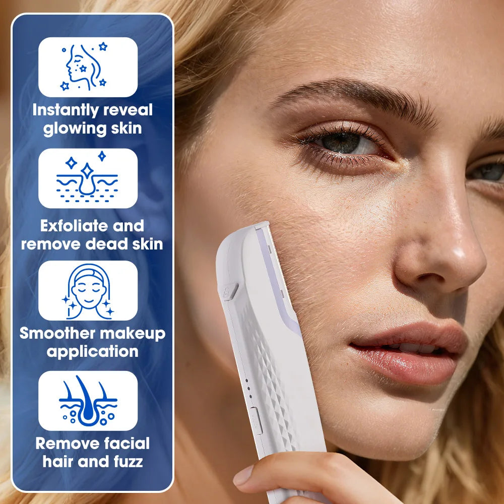 Electric Mini Razor Hair Remover for Ladies Painless Bikini Trimmer Safe Shaver for Leg Arm Armpit Intimate Area Female Epilator