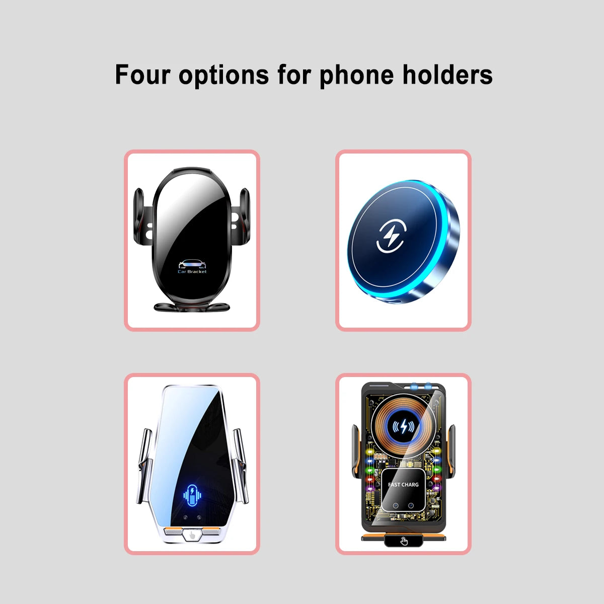 Car Phone Holder For AUDI A3 S3 8V 2014 2015-2020 Magnetic Wireless Charging Magsafe Dedicated Mobile phone stand Accessories