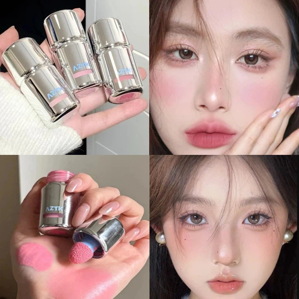 AZTK Blusher Color Face Makeup Rendering Liquid Blush Moisturizer Long Lasting Eye Shadow Beauty Expands Cheek Tint Cosmetics