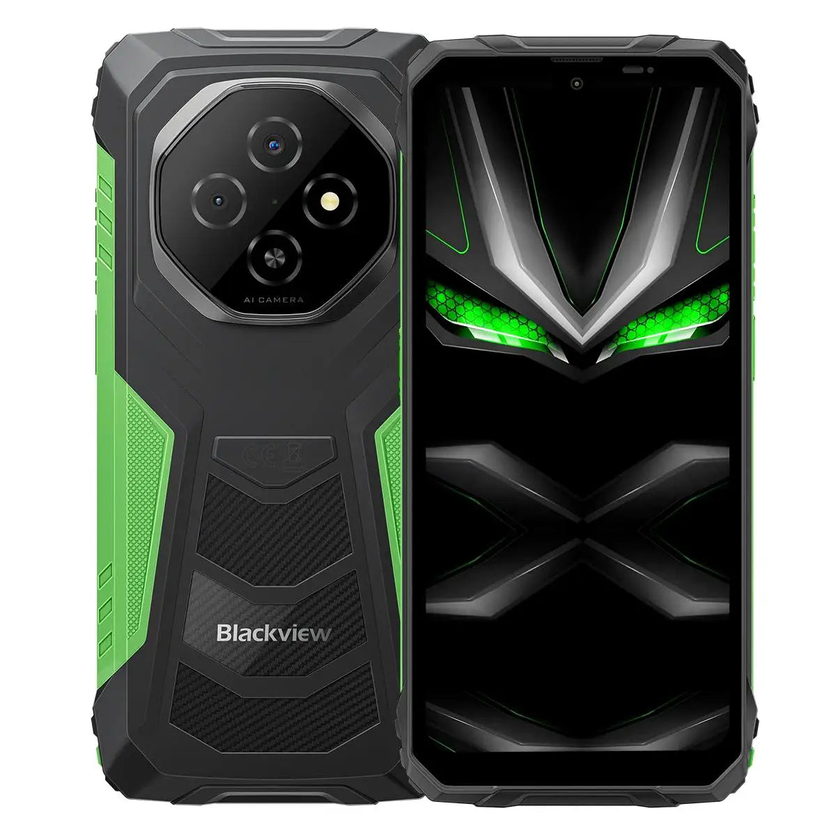 Blackview FORT 1 Smartphone 6.56'' Display 10000mAh Battery 4GB+128GB / 6GB+256GB 16MP Camera 4G Android 15 NFC  Cell Phone