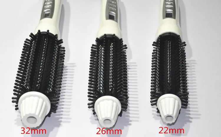 Hair Curler Hot Brush Hair Straightening Eectric Brush Curling Iron LCD Display Hair Styling Hair Styling Appliances 22/26/32mm
