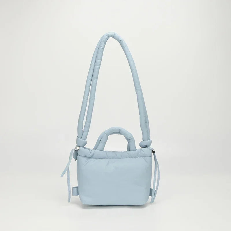 Super Cool Simple Versatile Handbags for Women 2025 Casual Hot Sale Colorful Nylon Small Square Shoulder and Crossbody Bags
