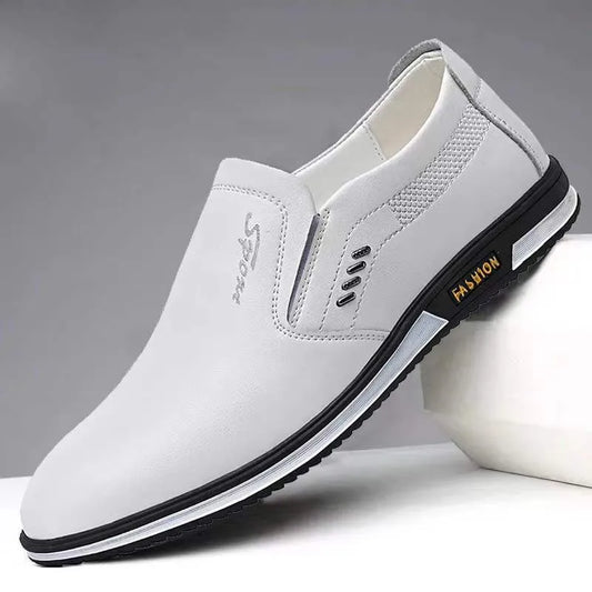 Luxury Men's Leather Shoes Comfortable Loafers Slip on Male Moccasins Non Slip Driving Shoes High Quality Men Shoes Plus Size