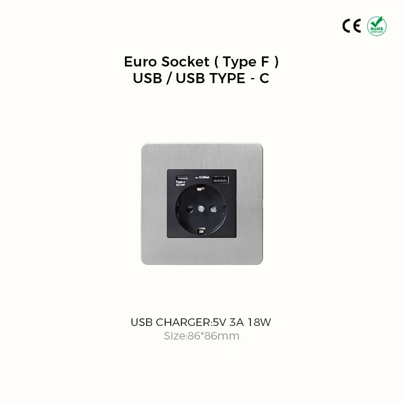 Avoir Matte Silver Vintage Toggle Switch Panel Brass Lever Switches Push Button Home Improvements Light Switches Dimmer Sockets