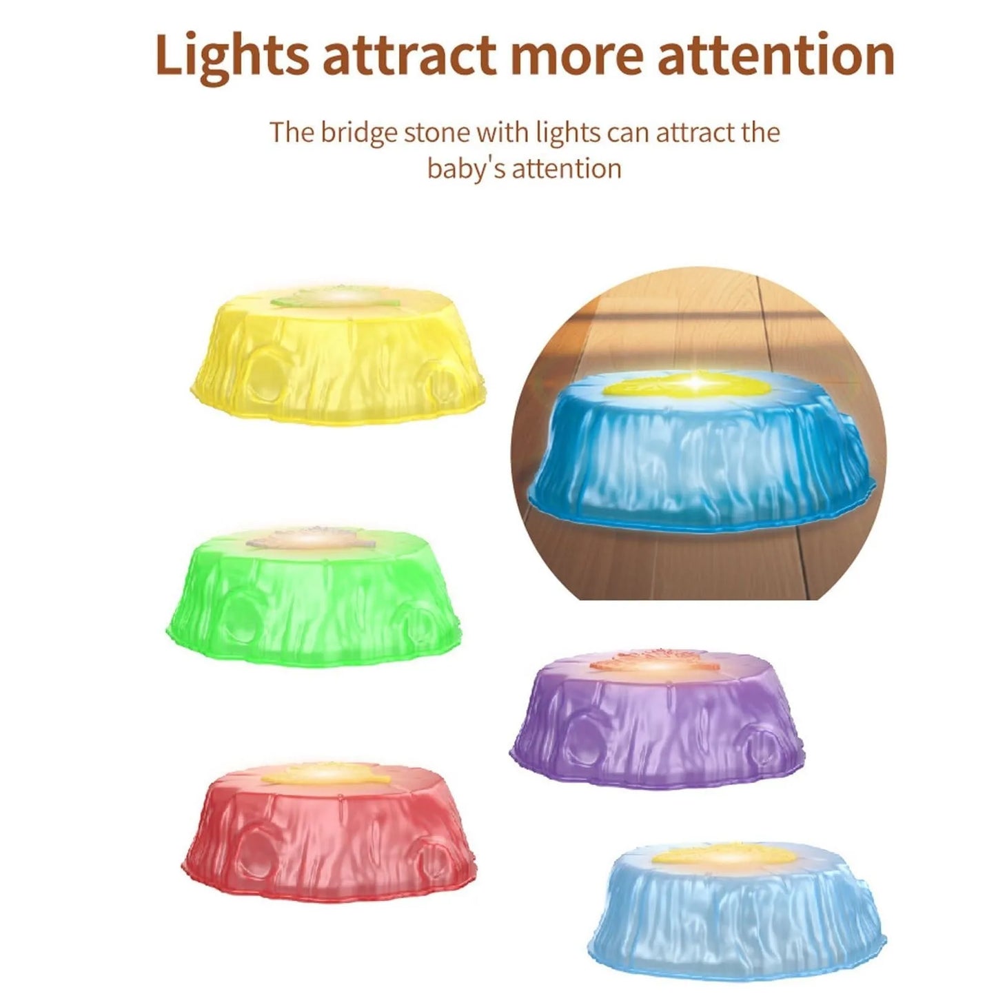 Early Childhood Education Toys Fun Toys Children Colorful Luminous Balance Training Parent-Child Interaction Indoor Play Family
