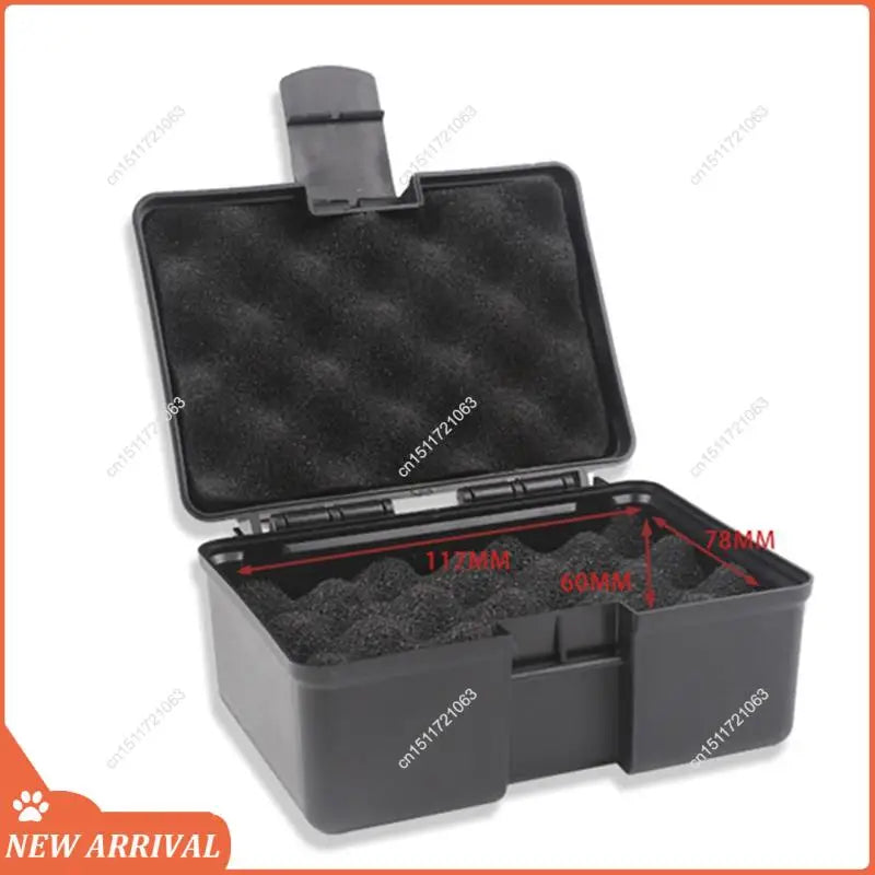 Emption!Small Waterproof Tool Box Waterproof Tool Box Dot Tool Instrument For Storing Tools For Storing Watches