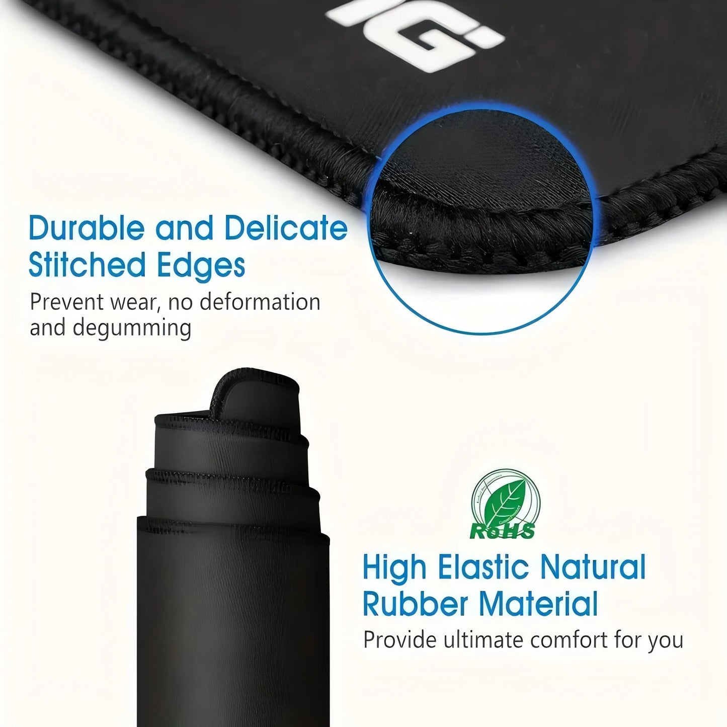 Ganyu Large Gaming Mouse Pad Desk Pad Desktop Mat Surface for Computer Mouse Deco Gaming Desktops Carpet for Mouse Playmat