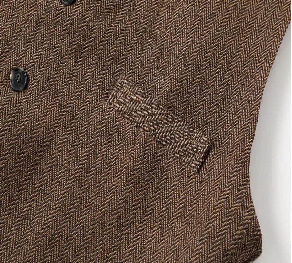 Men's Casual Sleeveless Vest, Slim Fit Waistcoat, Plus Size Outerwear, Trendy Summer Top