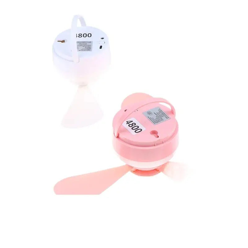 ventilateur de plafond USB Rechargeable Ceiling Fan With Light Remote Control Portable Small Fan Lamp Ceiling Fans For Bedroom