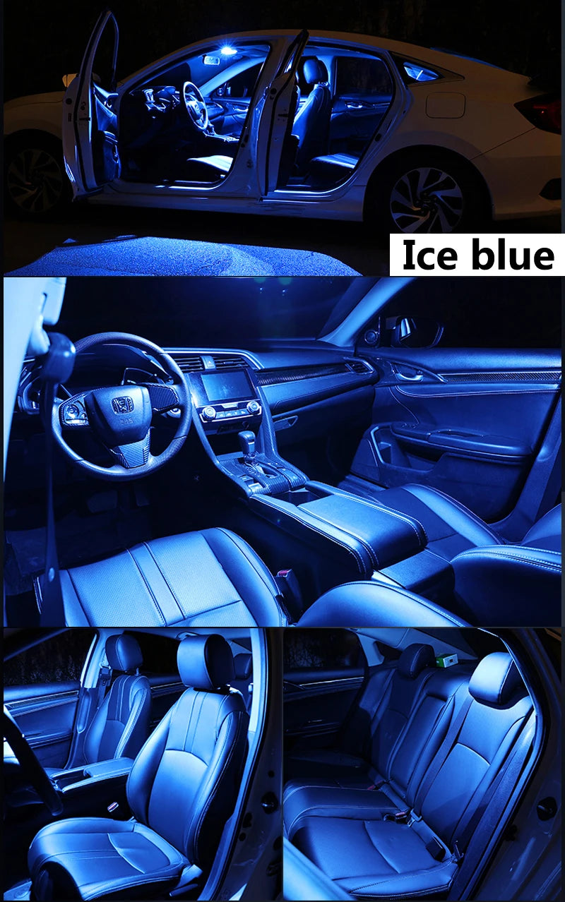 ZITWO 11Pcs Canbus LED Bulb Interior Dome Reading Map Trunk Light Kit For Skoda Scala 2019 2020 2021 2022 Car Accessories Canbus
