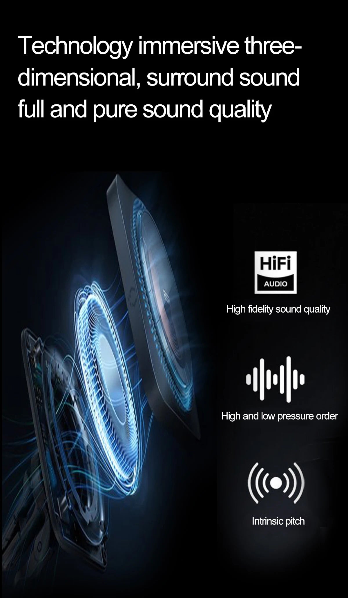 Upgrade Smart Glasses 134 Online Languages AI Automatic Translation Conversation with Speaker UV Protected Bluetooth Sunglasses