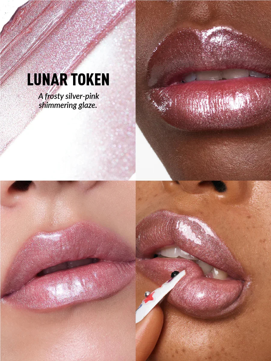 Kaleidos Lip Gloss Mirror Matte Glitter Gothic Lip Glaze Moist Shimmer Nude Punk Dark Lipstick High Colors Lasting Lip Makeup