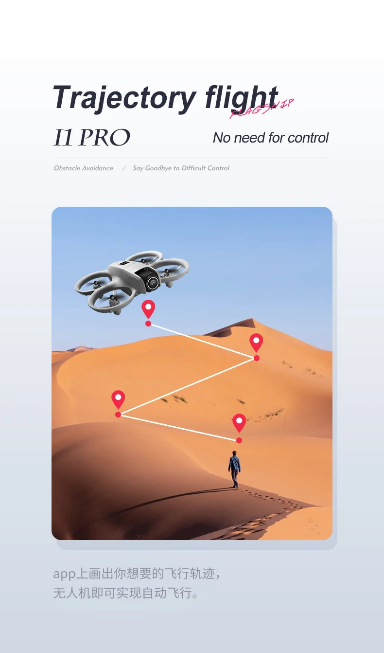 i1PRO Mini Drone Professional 8K HD Camera Drone 5G WIFI FPV UAV With screen remote control Avoidance Aerial Quadcopter Toy Gift