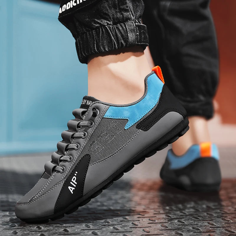 Four Season Shoes Men's Shoes Niche High-quality Men's Walking Shoes Outdoor Comfortable Non Slip Shoe Lightweight Student Shoes