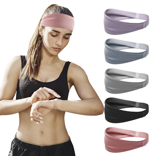 Sports sweat-absorbent headband, running, fitness forehead protector, headband, headband, new basketball men's and women's sprin
