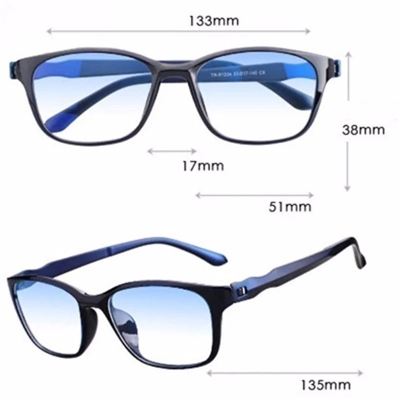 FG New Reading Glasses Men Anti Blue Presbyopic Eyeglasses Antifatigue Computer Eyewear +0.0 +1.0 +1.5 +2.0 +2.5 +3.0 +3.5 +4.0
