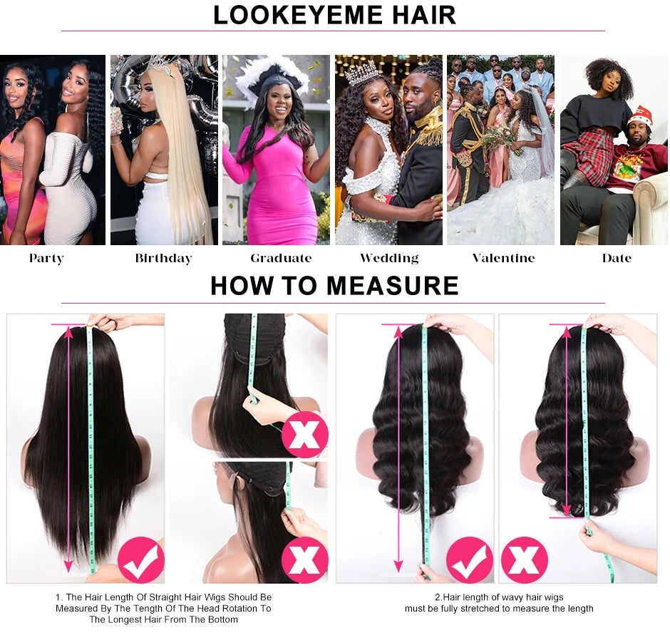 360 HD Transparent Lace Frontal Wigs Pre Plucked Brazilian Bone Straight 13x4 13x6 Lace Front Human Hair Wigs For Black Women