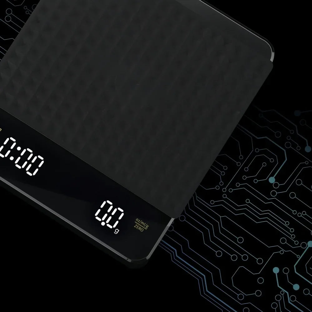 Electronic Coffee Scale Waterproof Pad LED Display High Quality USB Timing Professional Home Coffee Accessories Gift 3kg/0.1g