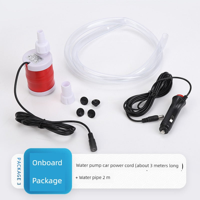 Dc12v DC Brushless Pump Balcony Watering Outdoor Car Washing Pump College Student Dormitory Bath Simple Shower