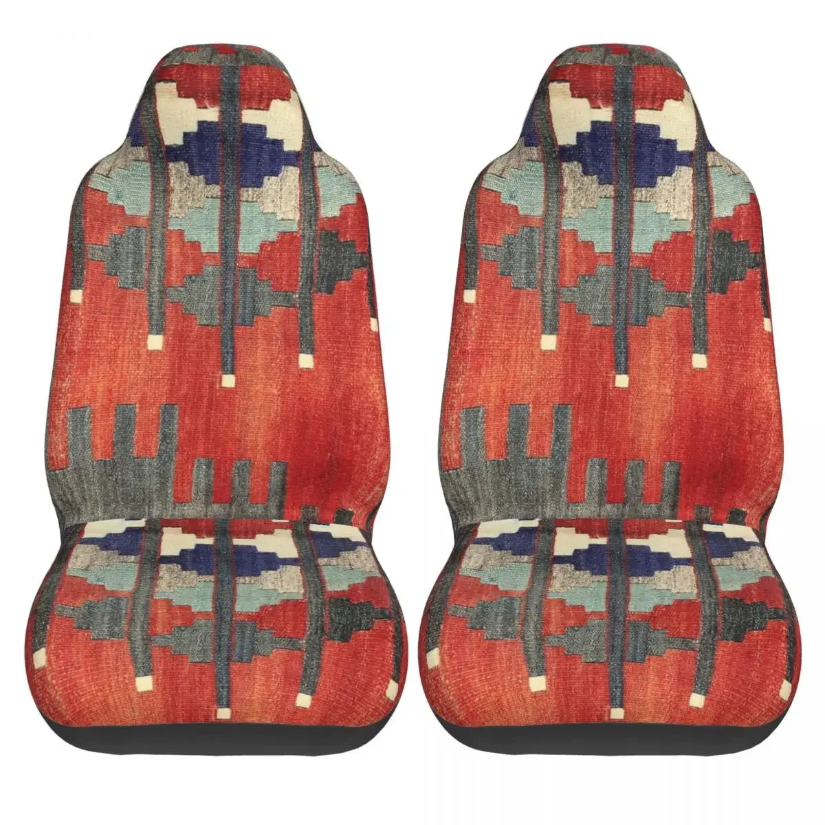 Boho Aztec Universal Car Seat Cover Four Seasons Women Ethnic Persian Tribal Car Seat Cushion Fabric Hunting