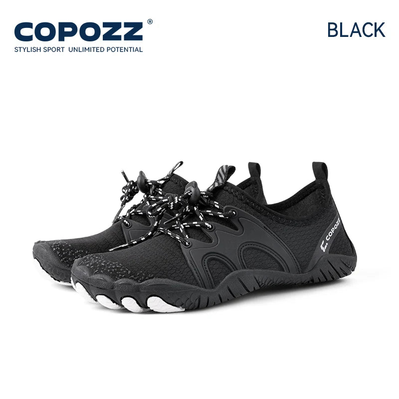 COPOZZ Unisex Water Shoes Barefoot Shoes Outdoor Beach Water Sports Upstream Aqua Shoes Sport Running Fitness Non-slip Sneakers