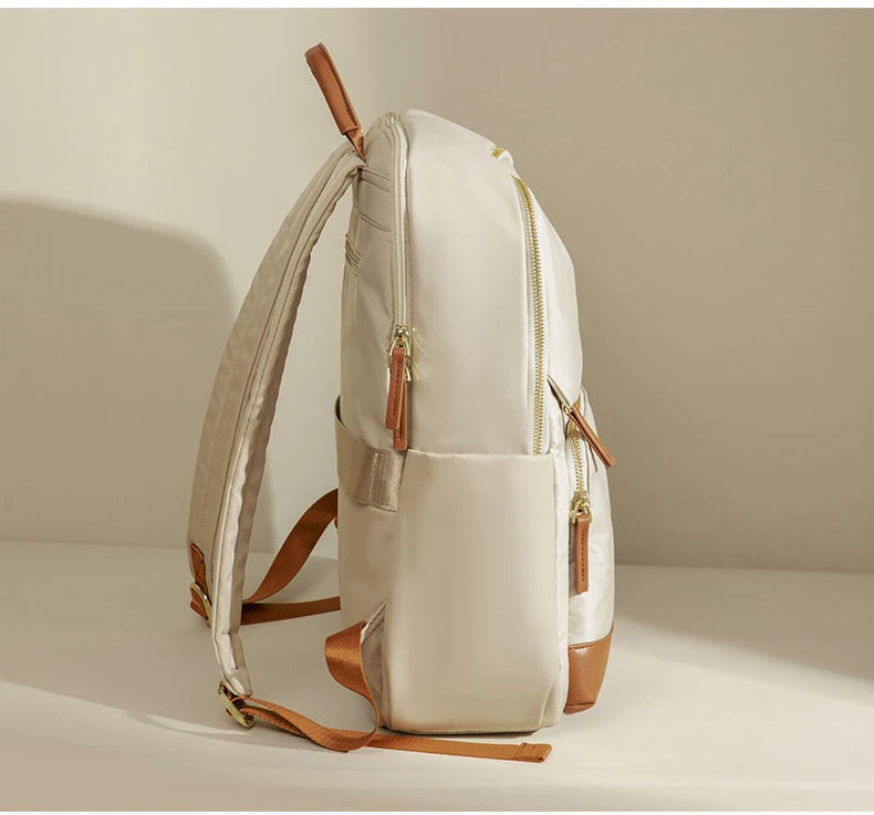 Travel Backpack for Women Luxury Back Pack Bag for 15.6 inch Laptop New Stylish Female Bags with Computer Cabin Large Schoolbags