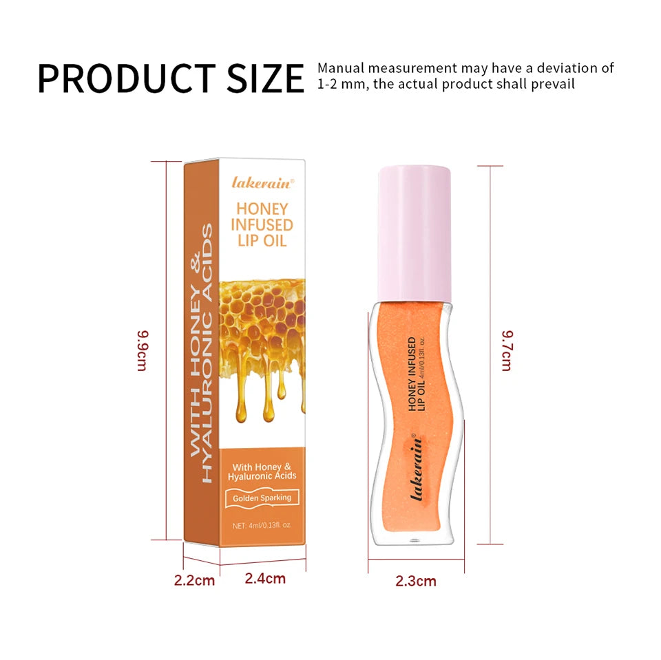Moisturizing Lip Gloss Oil Nourishes Hydrates Glossy Lips Care Lipstick Plumping Exfoliating Pink Plumping Gloss Oil Makeup