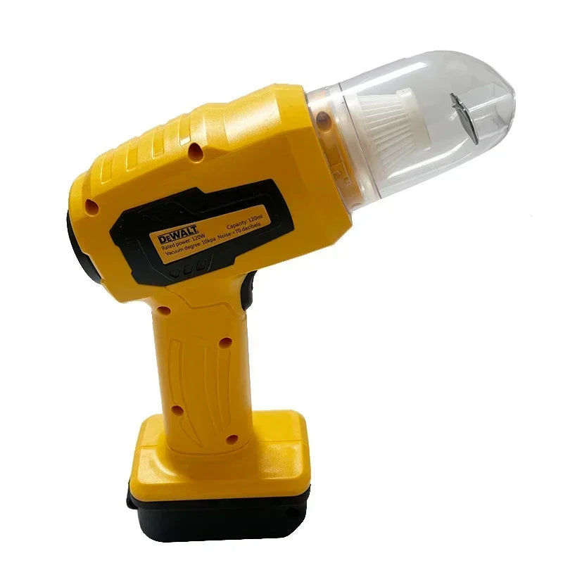 DEWALT Handheld Car Vacuum Cleaner 10Kpa Cordless Dust Collect Machine Andair Blower Power Tool 18V 20V Battery