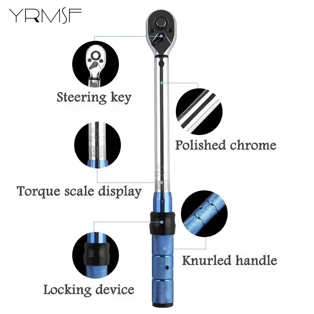 Multi Tools 10-20Nm Automotive Mechanical Tools Torque Wrench Auto Mechanical Tooling Hand Mechanic Car Bike Multifunctional