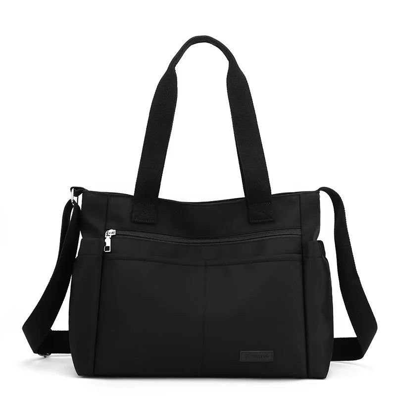 Women Bag Crossbody Nylon Large Capacity Shoulder Bag Lightweight Handbag Maternity Diaper Baby Bag For Mom Travel Dropshipping