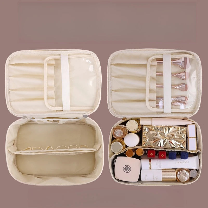Multifunctional Cosmetic Bag Large Capacity Makeup Organizer Case For Women Travel Toiletry Storage Pouch Toilet storage bag