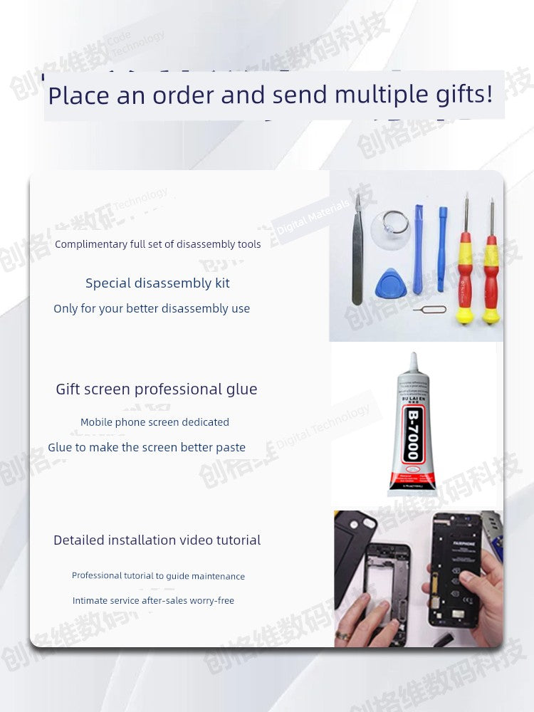 Original Applicable to Xiaomi 11 Pr0 11ultra Curved Mobile Phone Screen Assembly LCD Display Internal and External Screen