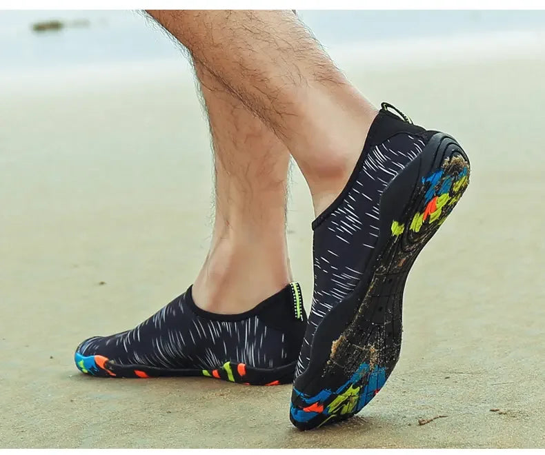 Unisex Shoes Swimming Water Yog Women Men Barefoot Outdoor Beach Sandals Upstream Aqua Shoes Nonslip River Sea Diving Sneakers