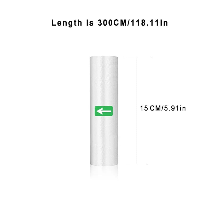 Sous Vide Roll Bags For Vacuum Packing Machine Packaging Food Storage Vacuum Bags for Vacuum Sealer length is 300CM