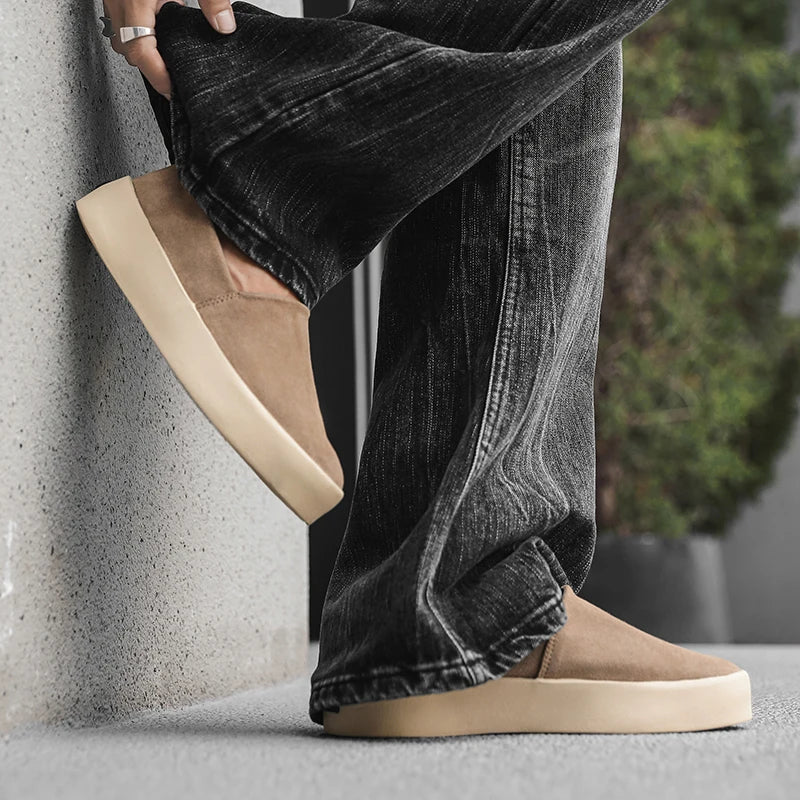 Luxury Brand Men's Loafers Slip-On Comfortable Casual Shoes Breathable Soft Sole Driving Moccasin Classic Male Walking Shoes
