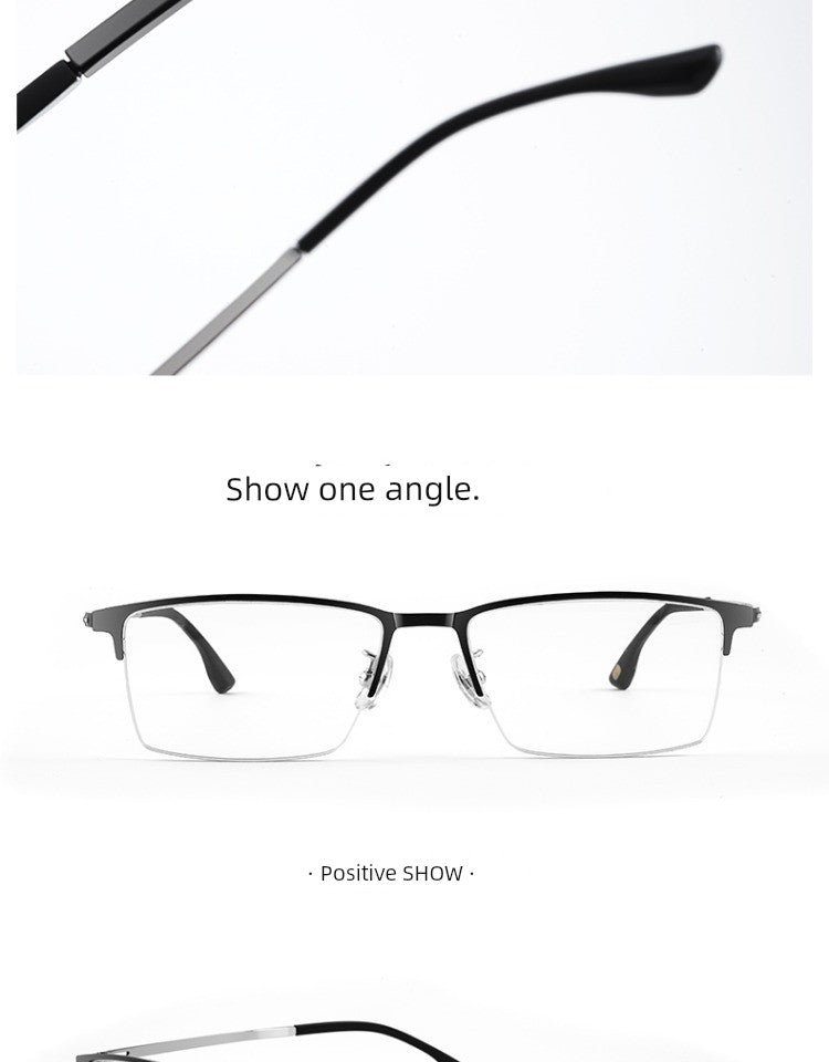 Yupingtang Super Light Presbyopic Glasses Men's Brand Anti-Blue Light Dual-Use Zoom Color-Changing Old Presbyopic Glasses Men