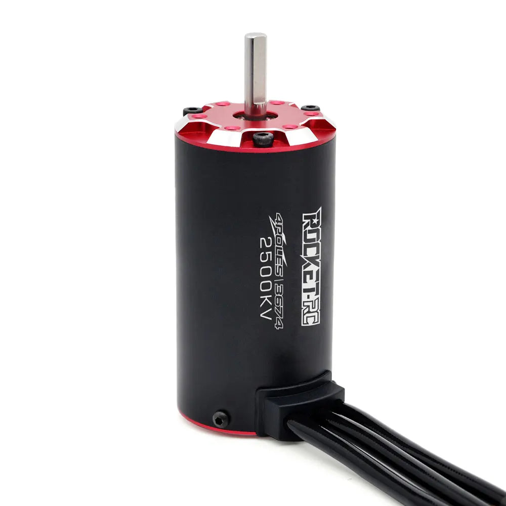 RC motor Rocket V2 supersonic Brushless Motor w/ Temp Sensor 3650 3660 3665 3670 3674 for 1/8 1/10 RC Car