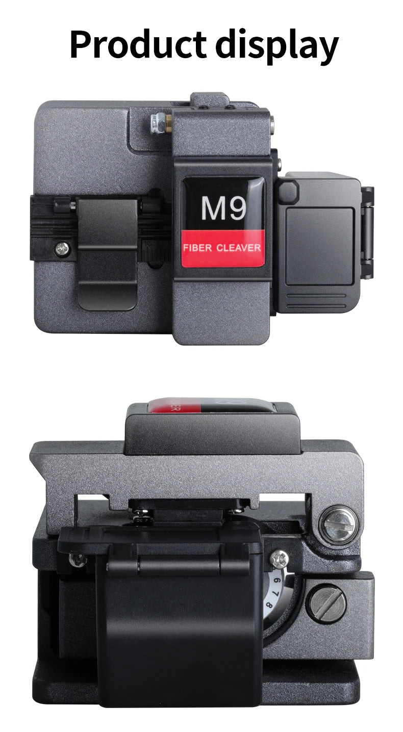 Fiber cleaver M9 Cable Cutting Knife FTTT Fiber Optic Knife Tools cutter High Precision Cleavers 16 surface blade