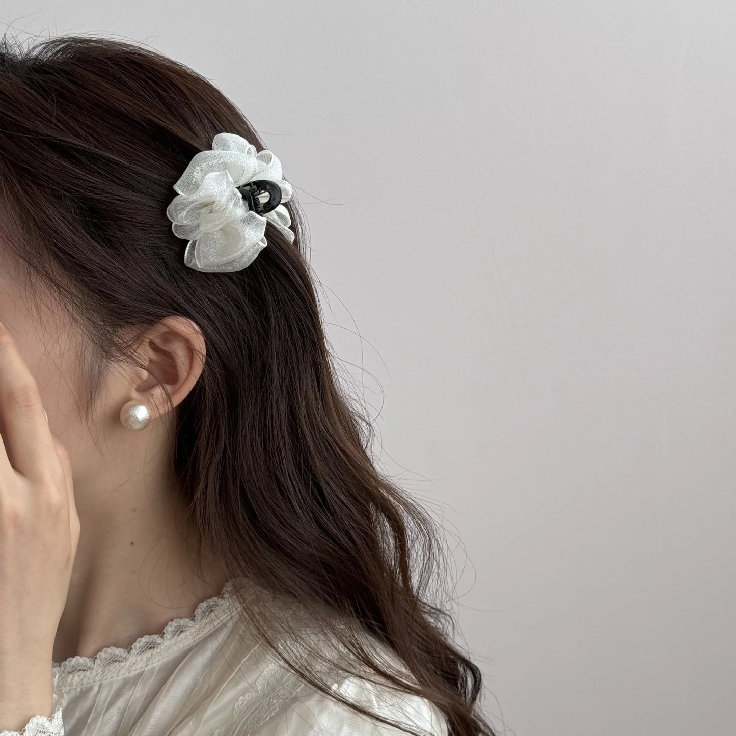 Hair accessories for women girl claw clip pin bow Crab popular leading fashion cute Kawaii sweets kpop new in fairy 2025 vintage