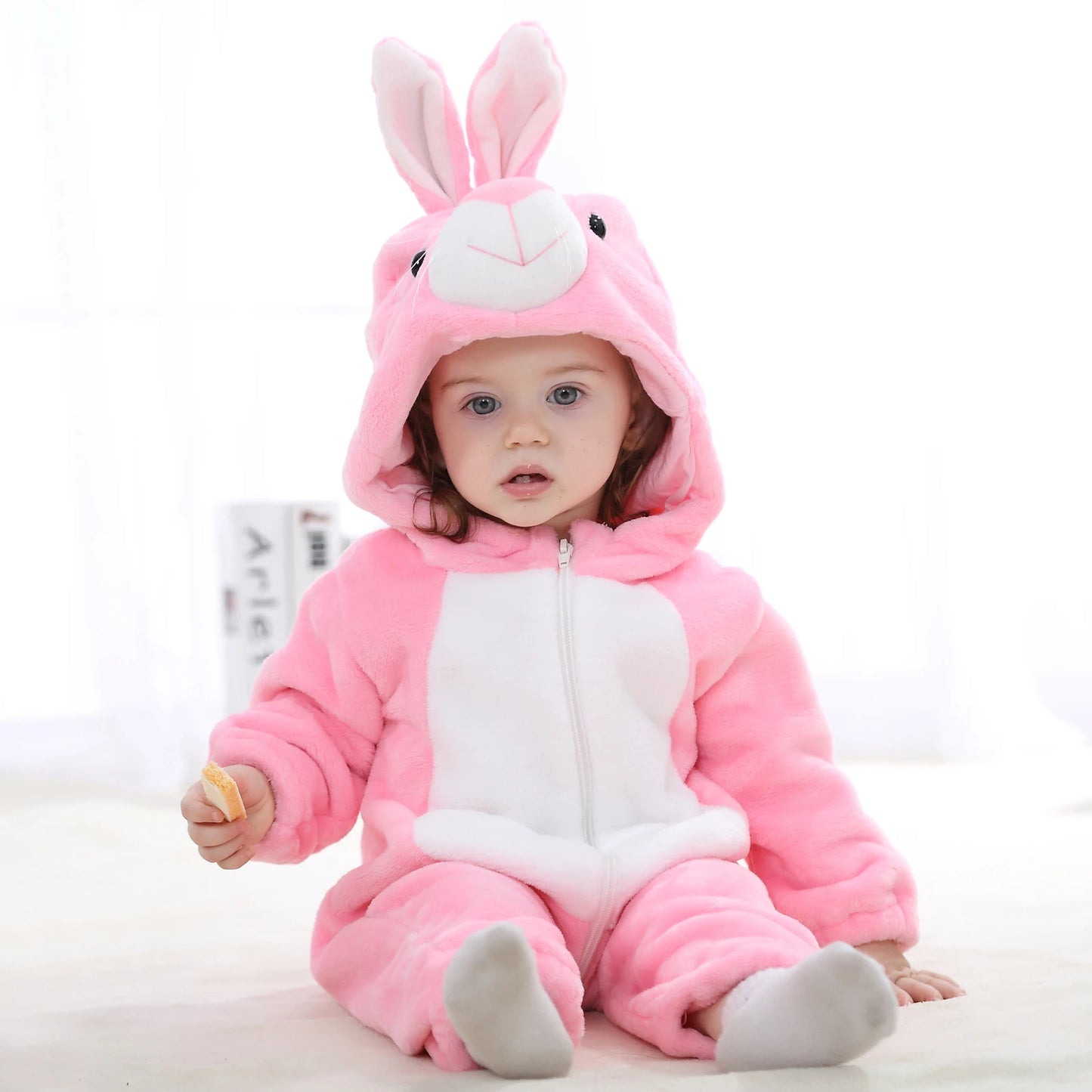 Baby Kigurumi Dragon Cow Monkey Animal Cosplay Costume Baby Girl Pajamas Winter Plush Jumpsuit for Toddler Boys 1 to 2 3 4 Years