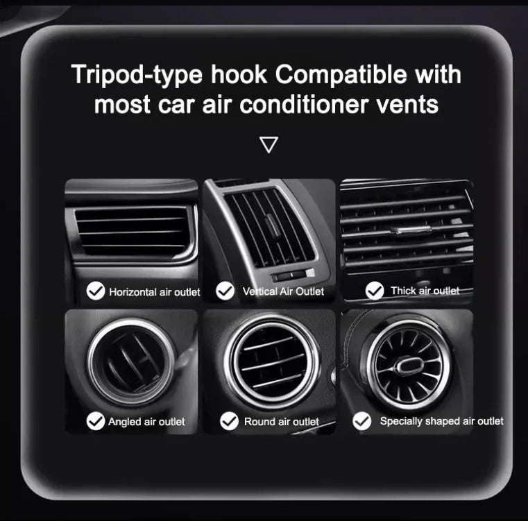 Intelligent Mobile Phone/Pad Holder Magnetic Phone Holder for Car Auto Rotating Phone Holder Wireless Car Charger