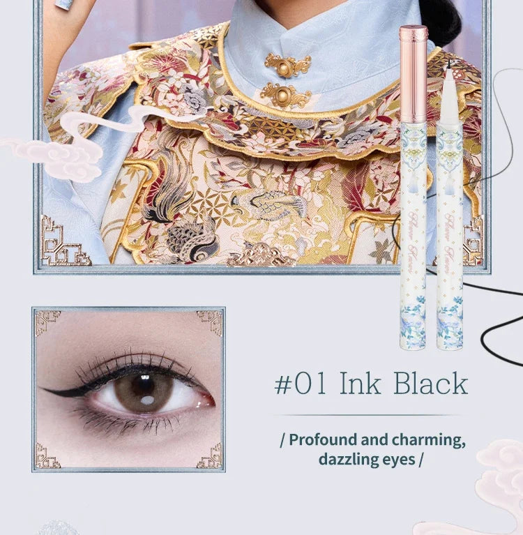 Flower Knows Mascara Eyeliner Butterfly Cloud Collection Long-lasting Waterproof Lash-Lengthening Non-Smudge Fine Natural