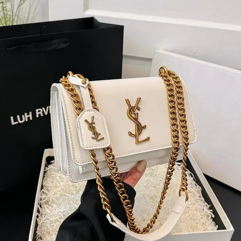 2026 Elegant Leather Diaper Bag Ladies Tote Handbag Shoulder Messenger Crossbody Luxury Brand Designer Classic Popular Versatile