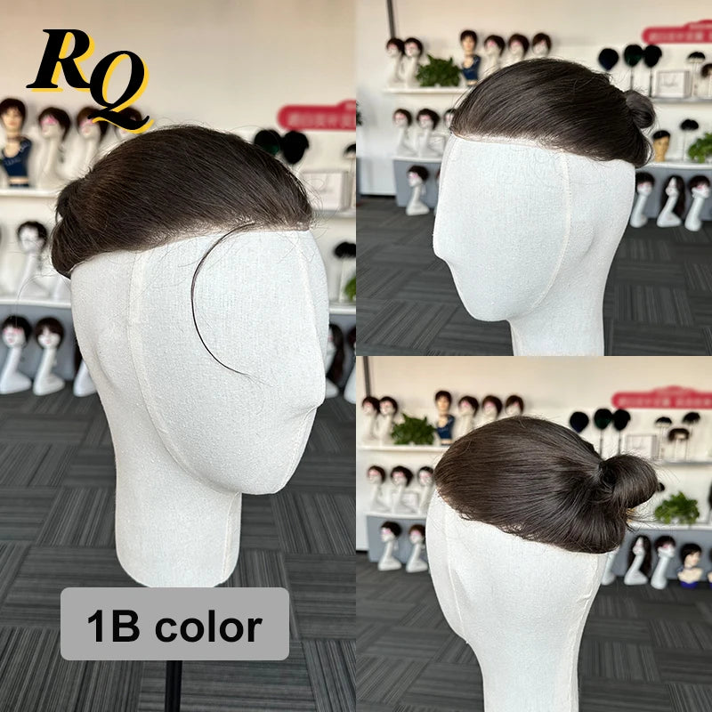 Pre Styled Cut Toupee Men Wig Thin Skin 0.04-0.06 Hair Replacement Systems Ready Wear Human Hair Male Wig Hombre Peruk Capillary
