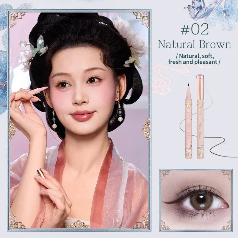 Flower Knows Mascara Eyeliner Butterfly Cloud Collection Long-lasting Waterproof Lash-Lengthening Non-Smudge Fine Natural