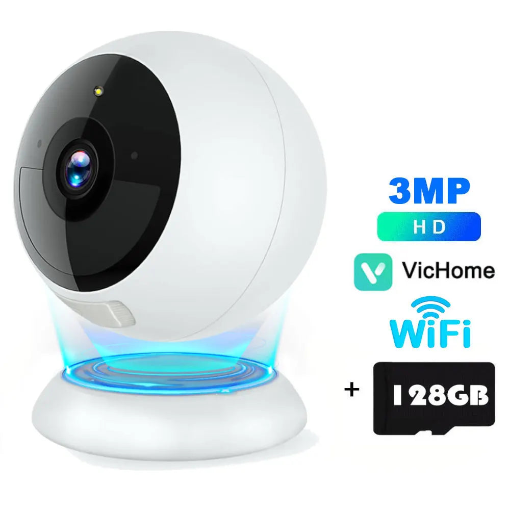 2K Wifi Magnetic Battery Security Camera Indoor/Outdoor 5MP Wireless IP Camera Color Night Vision Motion Tracking Surveillance