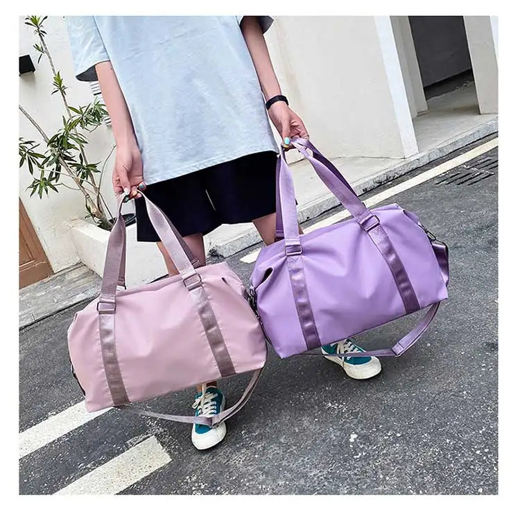 Large Travel Bag Women Tote Bag Handbag Waterproof Shoulder Bag Weekend Sports Gym Bag Female Personalized Custom Logo Pattern