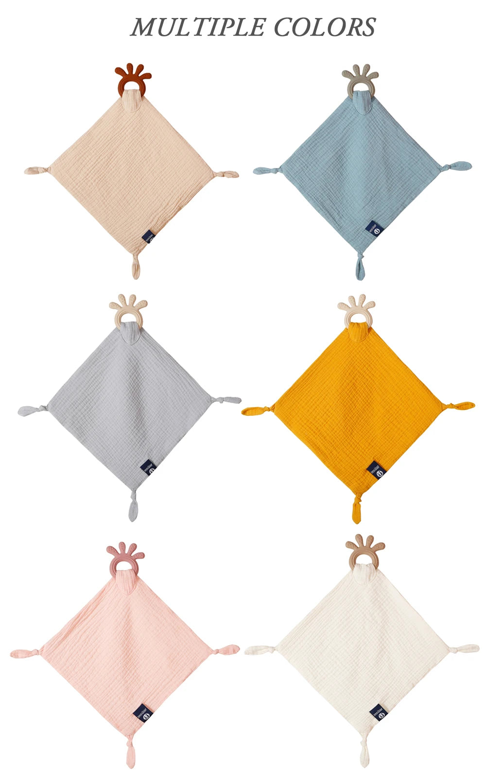 Muslin Baby Comfort Towel Cotton Comforter Blanket Soft Newborn Sleeping Dolls Kids Fashion Sleep Toy Soothe Appease Towel Bibs