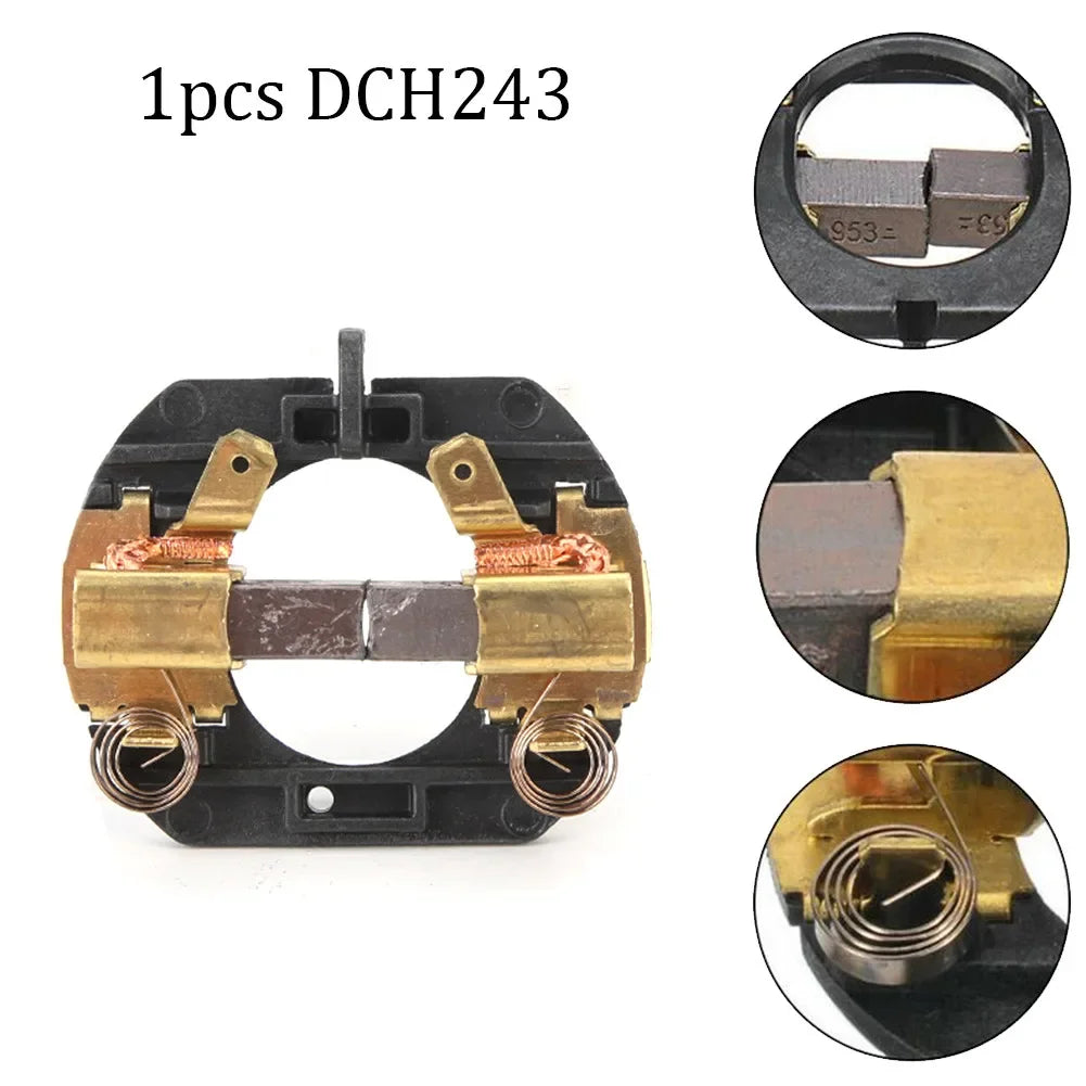 FOR DeWalt Carbon Brush For DCH253 Parts Replacement Tools 1pc Accessories Carbon Brush Cordless DCH143 DCH254
